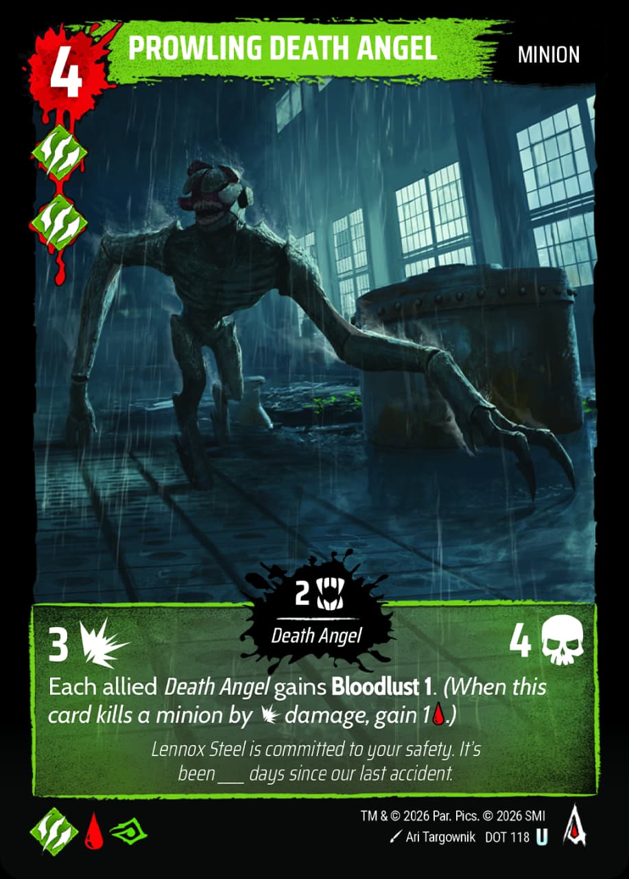 Prowling Death Angel