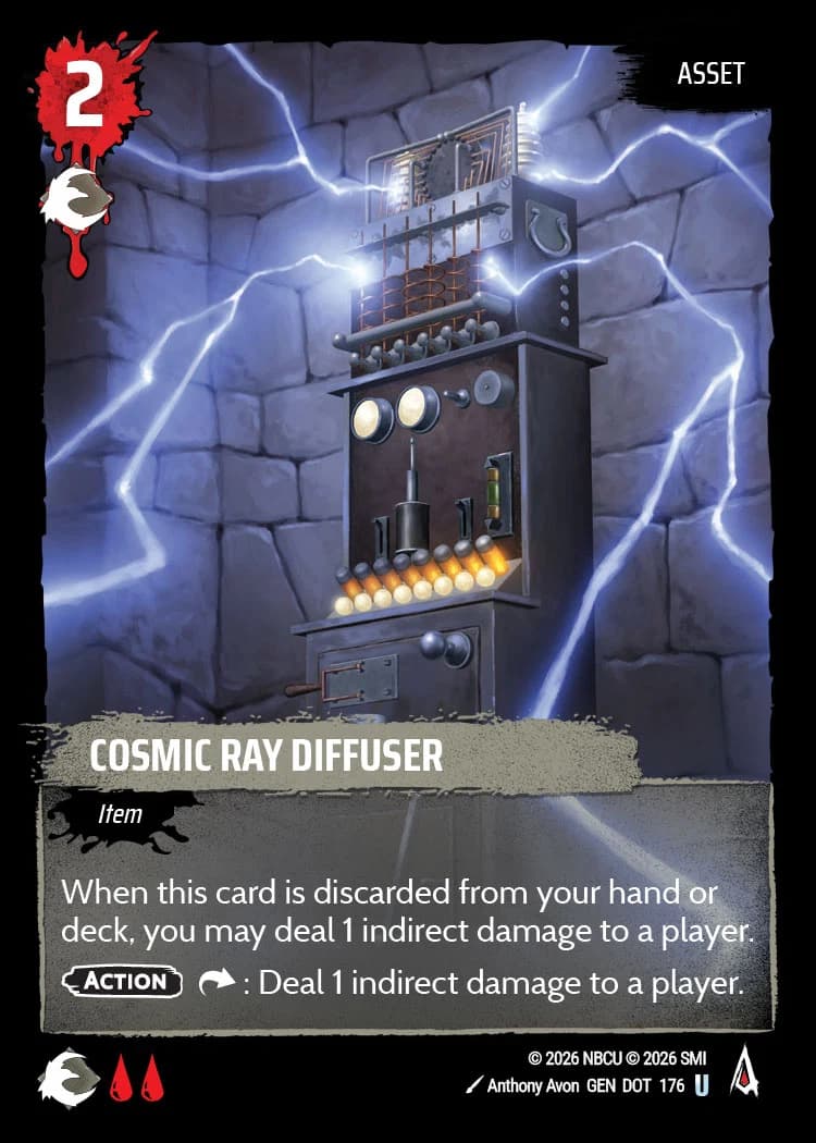 Cosmic Ray Diffuser